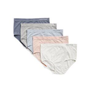 NAUTICA Multi Plus 5pk Seamless Full Coverage Briefs